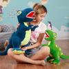 Nový príchod 45-90CM Kreslený Dinosaurus Plyšové Hračky Tyrannosaurus Bábika Roztomilé Vypchaté Zvieratká Deti Deti Narodeninové Darčeky