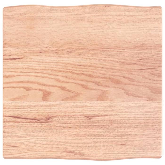 VidaXL Table Top Solid Oak Wood Treated Matching Edge 363926