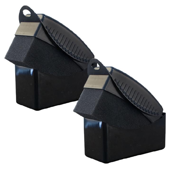 

2pcs for Car Tire Dressing Applicator, Wheel Shine Sponge Reusable Tire Dressing Applicator Pad Auto Detailing Supplies 1 чорний