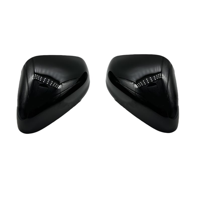 Rear View Mirror Cover Trim Side Door Wing Mirror Housing For Ford Fiesta MK8 2019-2024