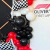 152Pcs Race Car Theme Balloon Garland Arch Kit Red Black White Latex Balloons Boy's Birthday Party Baby Shower Decoration Gift
