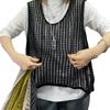 Summer Retro Loose Fishing Net Round Neck Knitted Vest Women's Hollow Out Versatile Vest Women
