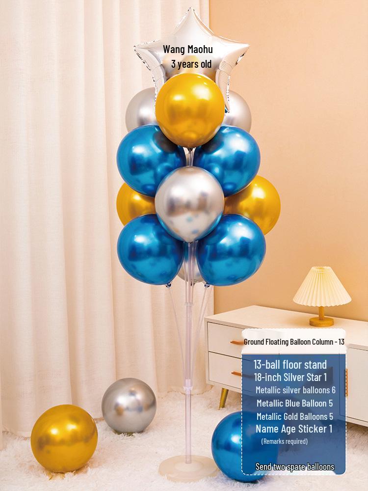 Luminous Floating Table Balloon Heart Decor for Birthday & Banquet