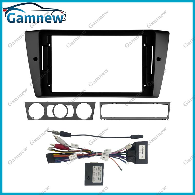 9 Inch Car Frame Fascia Canbus Box Adapter Android Radio Dash Fitting Panel Kit For BMW 3 ( E90 E91 E92 E93 ) 2004-2013