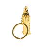 Creative Zinc Alloy England Keychain Bag Accessories Vintage Women Bag Pendant O-Shaped Buckle Backpack Charm Gift Idea