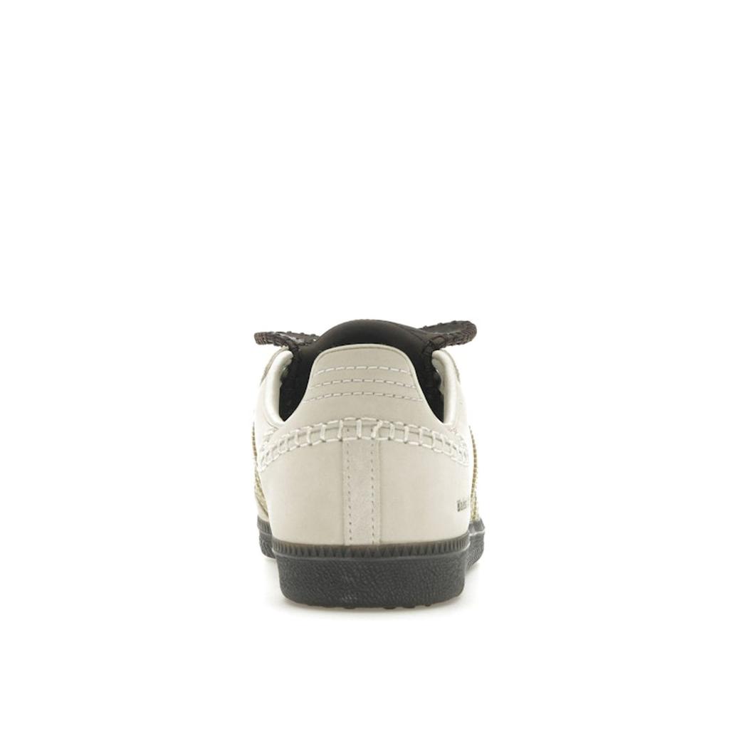 Wales Bonner x Adidas Samba Ecru Tint Yellow Unisex Tenisky Krémová Téměř žlutá Tmavě hnědá ID0217