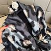 Summer Sunscreen  Bandanna Popular Leopard Print Silk Scarves Fashion Large Shawl Lady Seaside Beach Towel Foulard