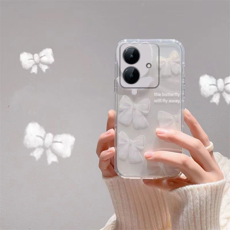 REALME NOTE 60X Mobile Phone Case Girl Heart Love Couple Matte Minimalist Style
