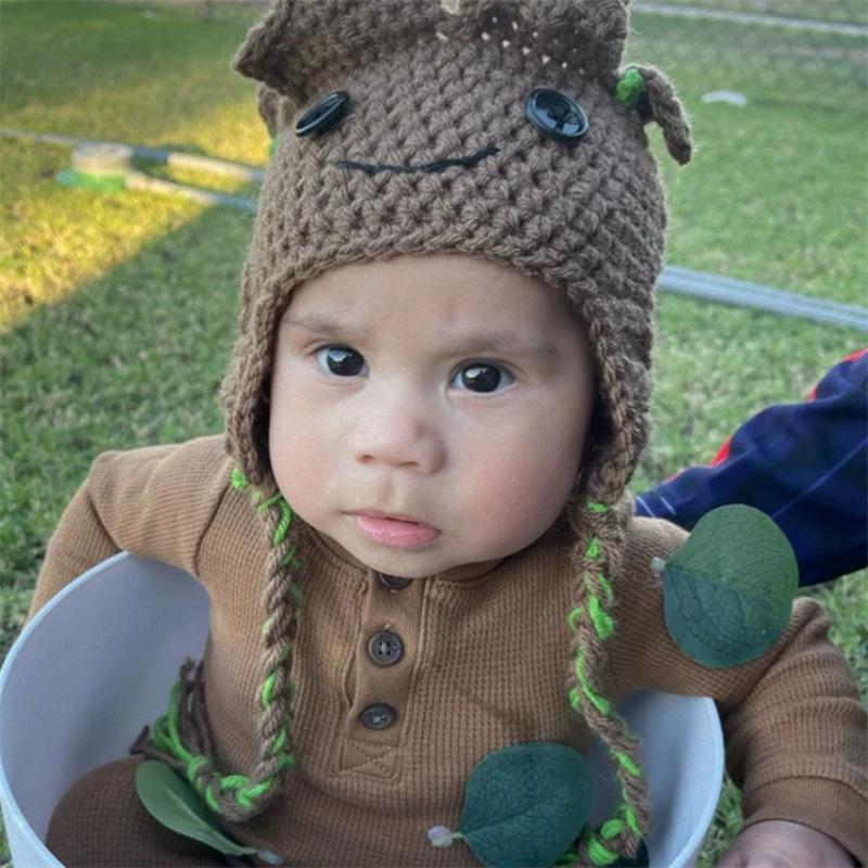 Nouveau Boshi Crocheté à la Main Cagoule Kippa Bonnet Chapeau Adulte Docteur