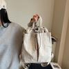 Casual Crossbody Bag Street Single-shoulder Commuter Bag Large-capacity Drawstring Backpack