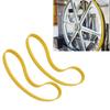 2 Pcs 8/9/10 Inch Woodworking Bandsaw Wheel Yellow Bandsaw Rubber Tire Durable Band Saw Tire