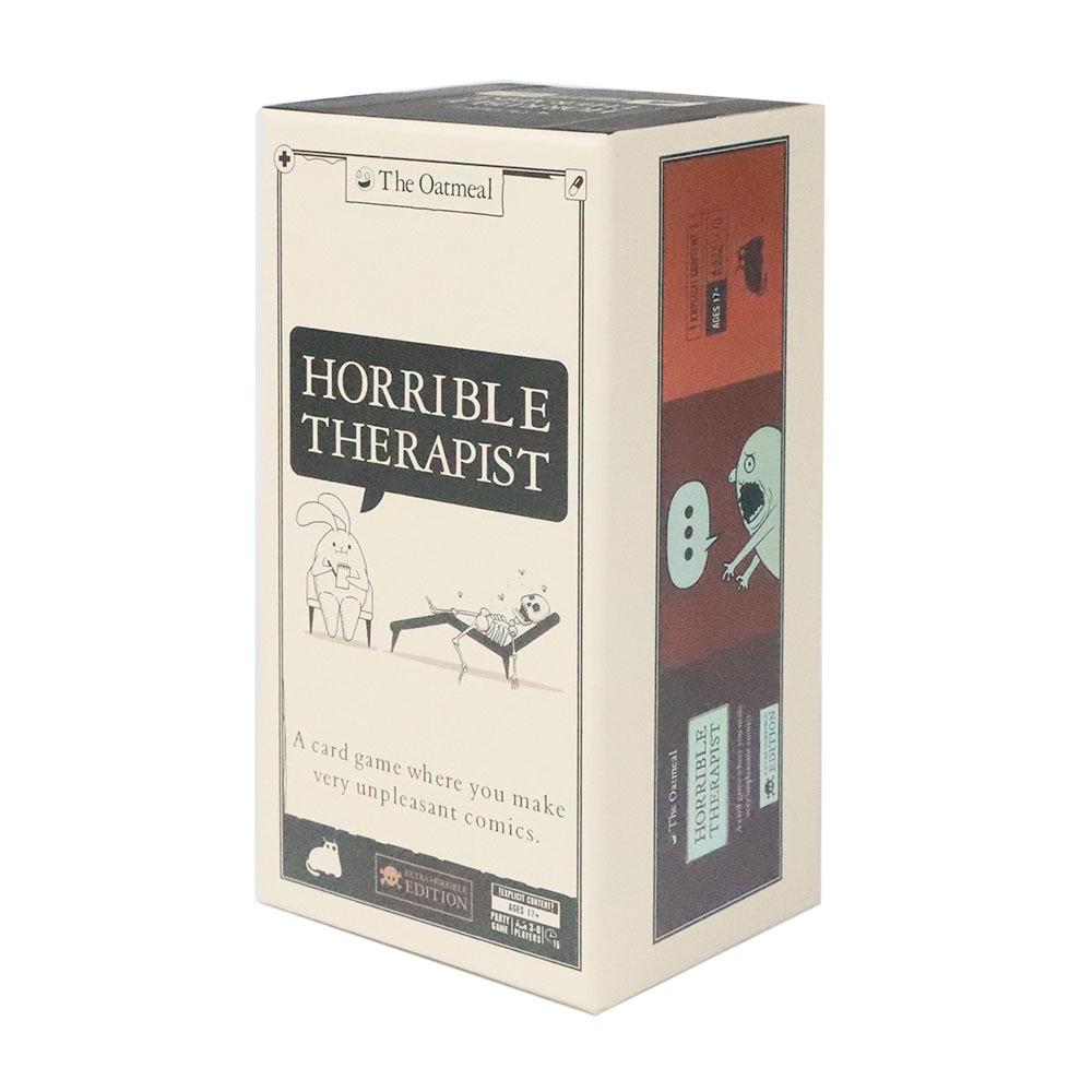 

Horrible Therapist Card Game for 3-8 Players Family Party Playing
