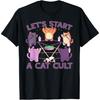 Pastel Goth Kawaii Let's Start A Cat Cult Summon Catnip T-Shirt