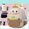 Adorable Cartoon Nylon Backpack For Kids With Lightweight Design And Stylish Colors