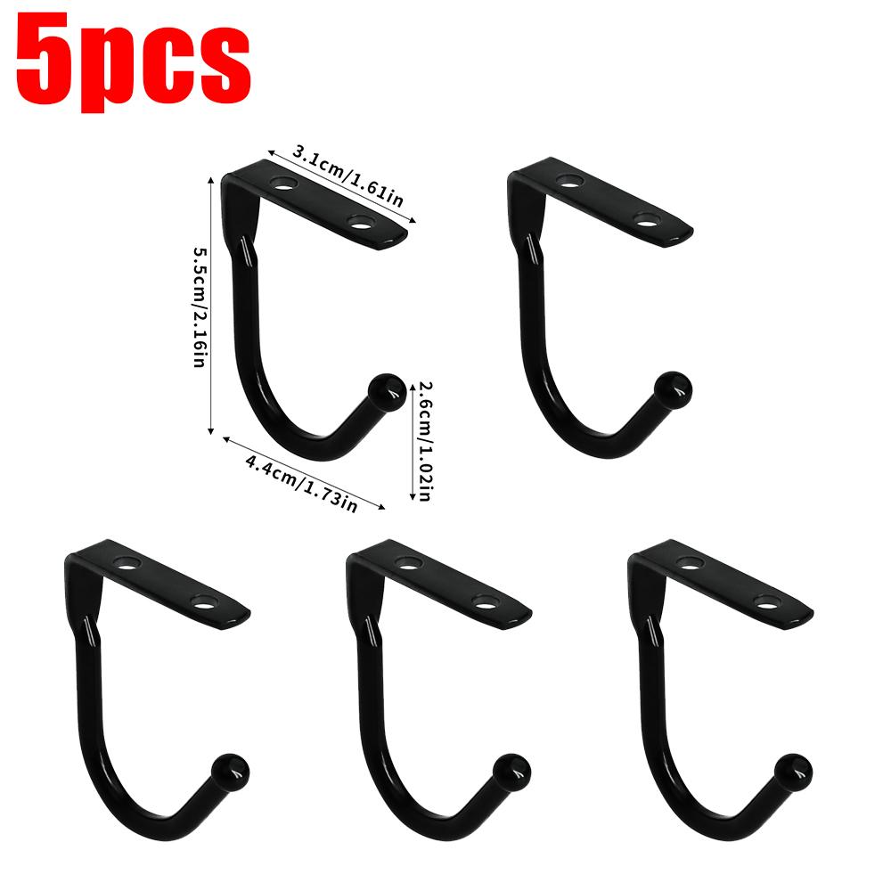 Screw Mounted Ceiling Hook, Heavy Duty Hanger For Kitchen Closet, J-shaped Hanging Hook for Towel Cup Clothes Multi-Purpose Hook