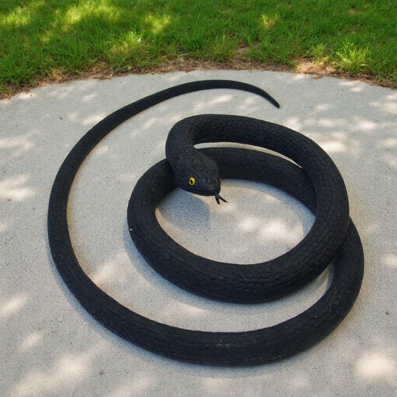 Elastic Silicone Fake Snake Decoration Toy