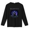 Devin Townsend Meditazione Maglietta Nera UFFICIALE vintage Lavata Casual Comoda moda Unisex Versatile uomo Stiloso