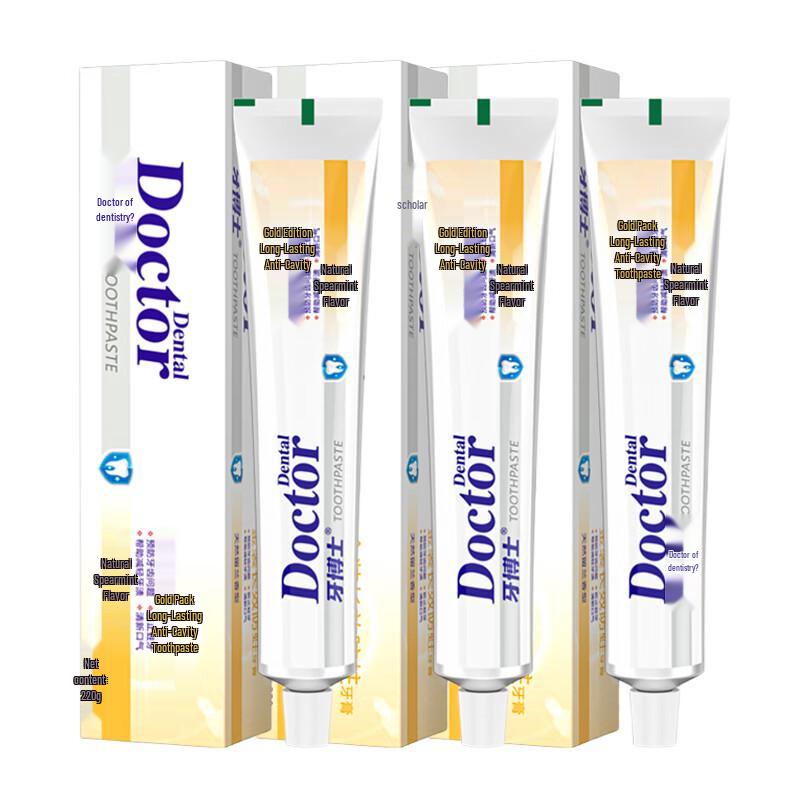 Dr. Dental Gold Long-lasting Anti-Cavity Toothpaste