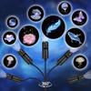 3/6/10 Replaceable Lamp Sheets LED Projection Light Galaxy Theme Atmosphere Light  Romantic Bedroom