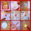 Colorful Autumn Celebration Suction Hanging Ornament Moon Festival Suction Wall Hangings Ornament Stylish Decors