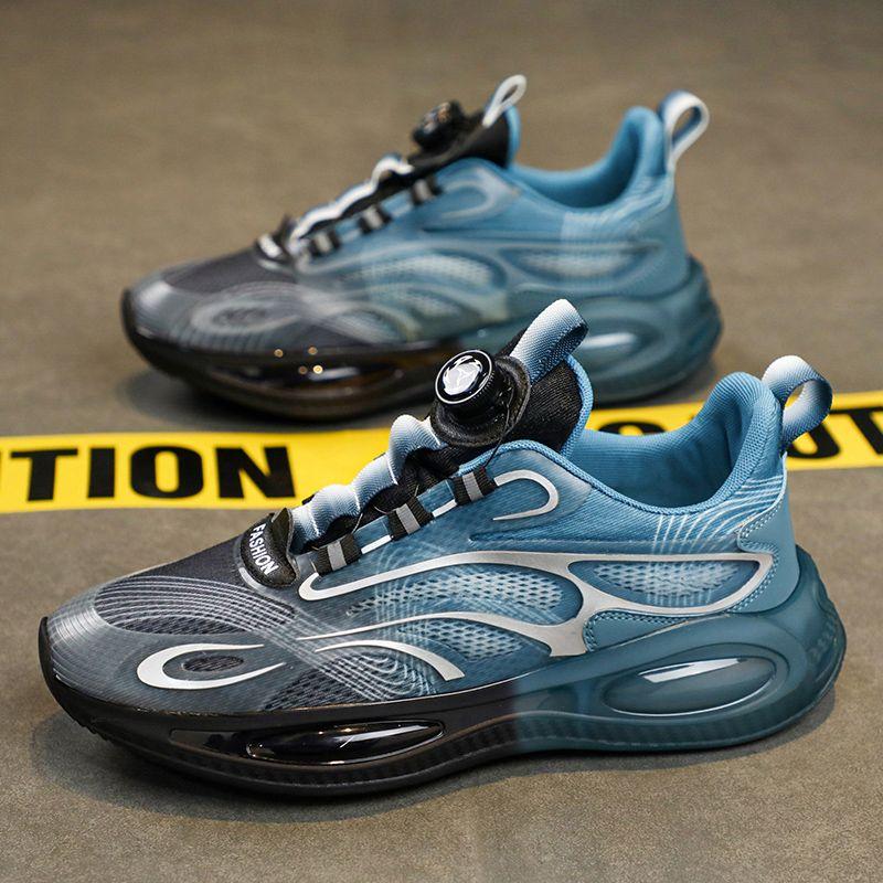 Slip-on Men's Casual Sneakers Thick Platform Mesh Male Shoes Stylish Comfortable Outdoor Y2k All Brands Designer Walking Unisex