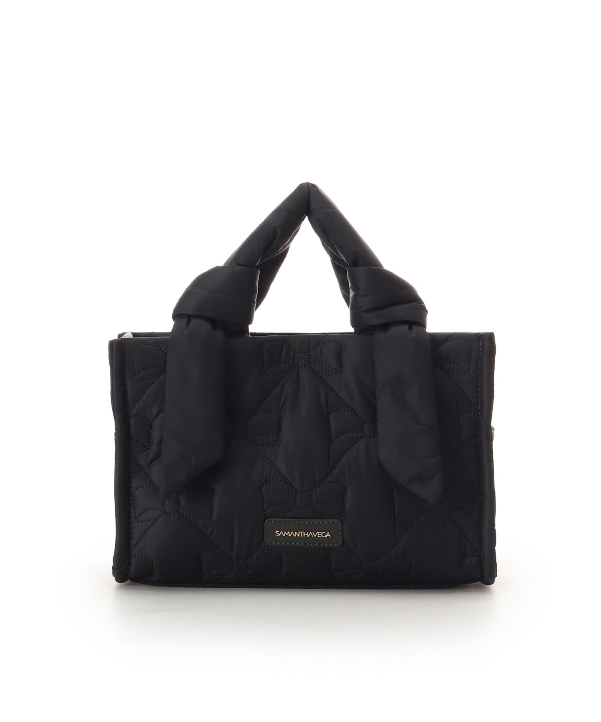 SAMANTHAVEGA Ribbon Quilted Handbag