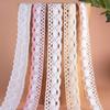 New Lace Accessories Decorative Handmade DIY Material Pack Embroidery Cotton Sewing Lace Belt Apparel Sewing Supplies