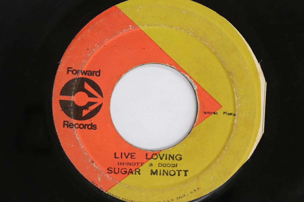 

7inch Record SUGAR MINOTT - Live Loving none Forward Records 1977 Jamaica Reggae, Ska & Dub Used