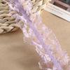 11M Lace Ribbon Ruffled Tulle Elastic DIY Decorative Material Clothing Accessories for Chic Style  Lace Fabric 1 Yards