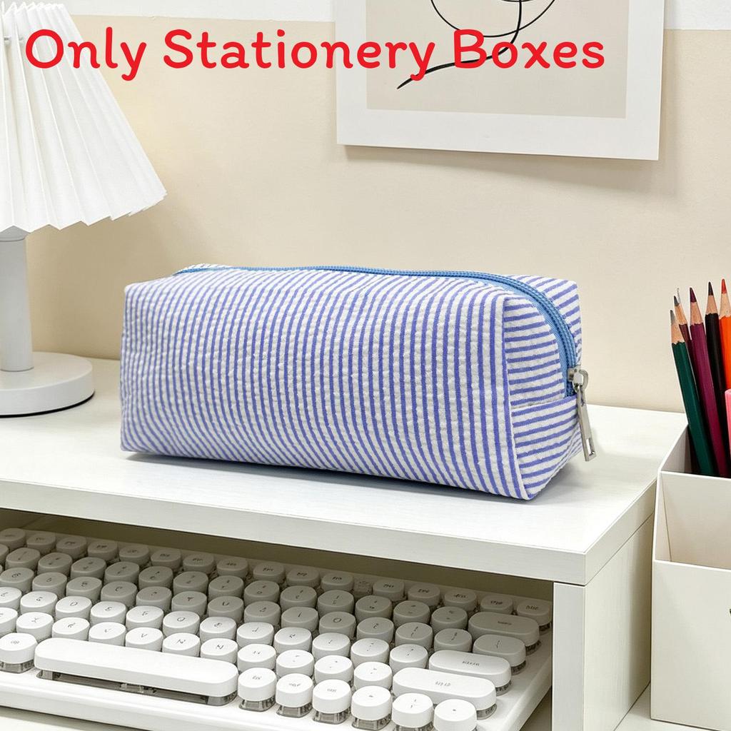 Bubble Yarn Pencil Case With Large Capacity For Students And Travel Organization