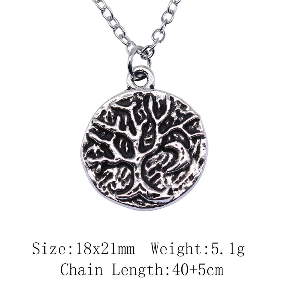 Father's Day On The Neck Plant Tree Of Life Chokers 40cm Short Chain Necklace Cheap Cute Stuff Man Necklace