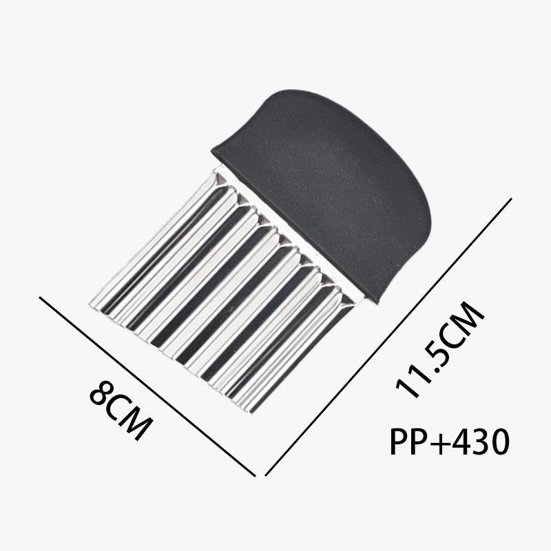 Wolf Potato Slicer Stainless Steel Corrugated Potato Slicer French Fry Cutter