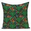 Decorative Throw Pillows Case Color Plant Flower Trees Polyester Sofa Cushion Cover For Living Room Capa De Almofadas