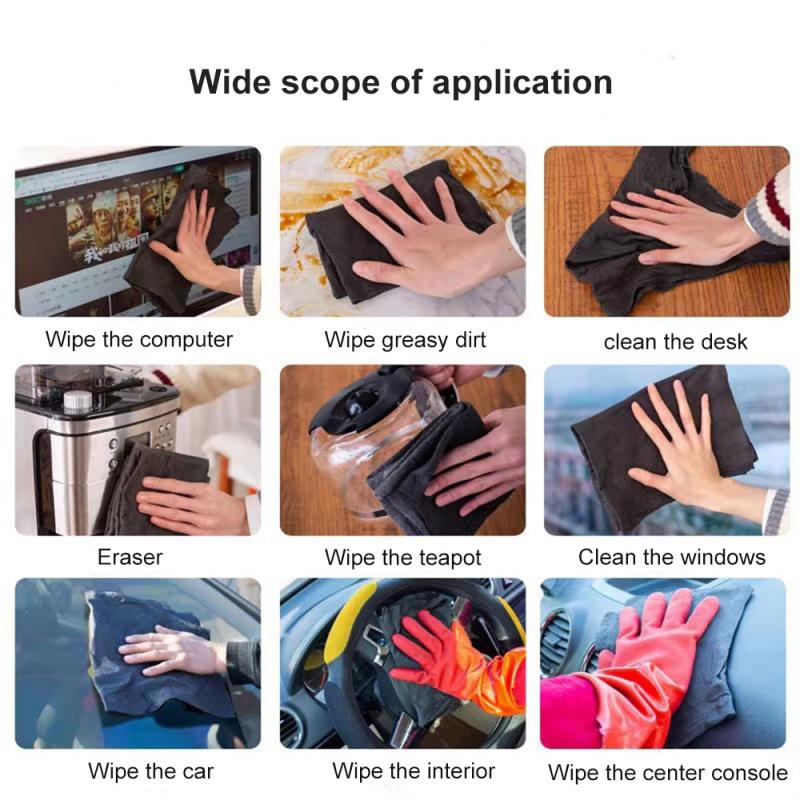 Cloth To Wipe Glass Cloth Without Leaving Marks Special Watermark-free Reusable Mirror Car Cloth Dishcloth Microfiber Napkin
