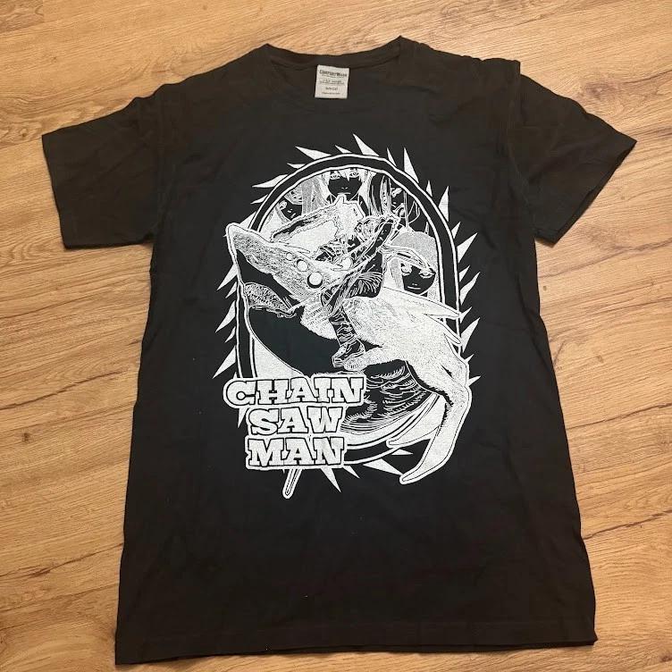 

Chainsaw Man Black Shirt Denji Makima Pochita Anime Manga Adult Small S