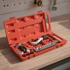 10 Pieces Copper Pipe Flaring Tool Set Manual Tube Kit with Cutter Complete Hand Tools for