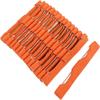 20PCS Orange Hard Hat Sweatband Cotton Cushion Cotton Sweatband Durable Welding Helmet Sweatband