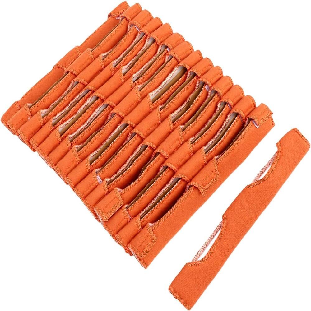 20PCS Orange Hard Hat Sweatband Cotton Cushion Cotton Sweatband Durable Welding Helmet Sweatband