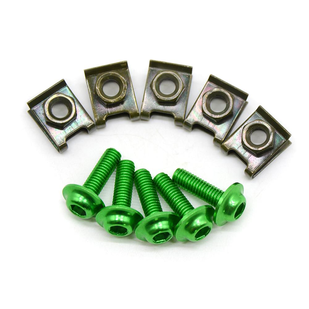 Для SUZUKI SV 650 sv650 sv650s aprilia pegaso TL1000S 5 шт. 6 мм корпус мотоцикла с винтами