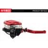 Motorcycle Brake Pump Left and Right Upper Pumps Leaf Hydraulic Pump Motorcycle Parts Waterproof Switch Brake Master Cylinder
