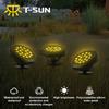 Solar Powered Pond Lights Solar Underwater Pond Lights IP68 Waterproof Submersible LED Lights for