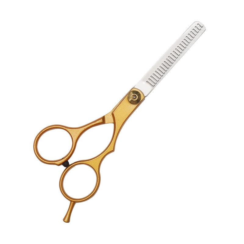 5.5 Inch Professional Hairdressing Scissors Set: Haircutting & Thinning Shears for Adults & Kids