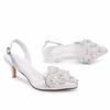 Plus Size Party Evening Wedding Shoes for Women 35-43 Summer Fashion 2026 Women Pointed Toe Buckle Strap High Heel Sandals