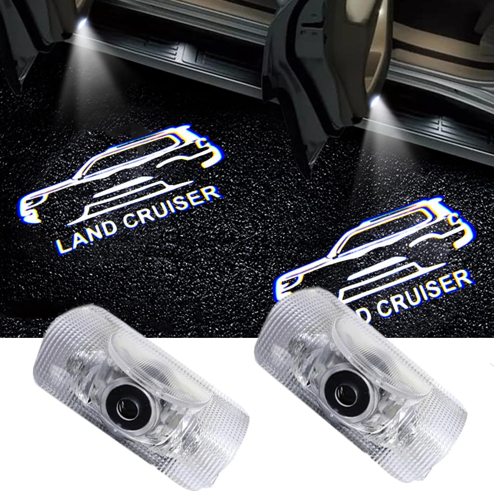 

Подсветка салона автомобиля, Подсветка дверей с логотипом, для Toyota Land Cruiser серии 250, Комплект из 2 шт. [Параллельный импорт]