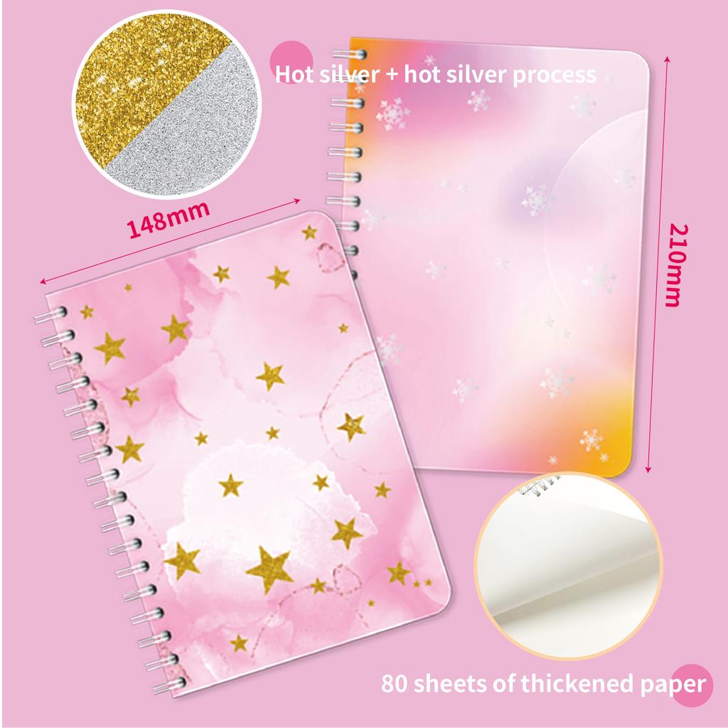 DIY Sticker Set for Kids Diary Journal Scrapbook for Teens Birthday Gift Craft Notebook
