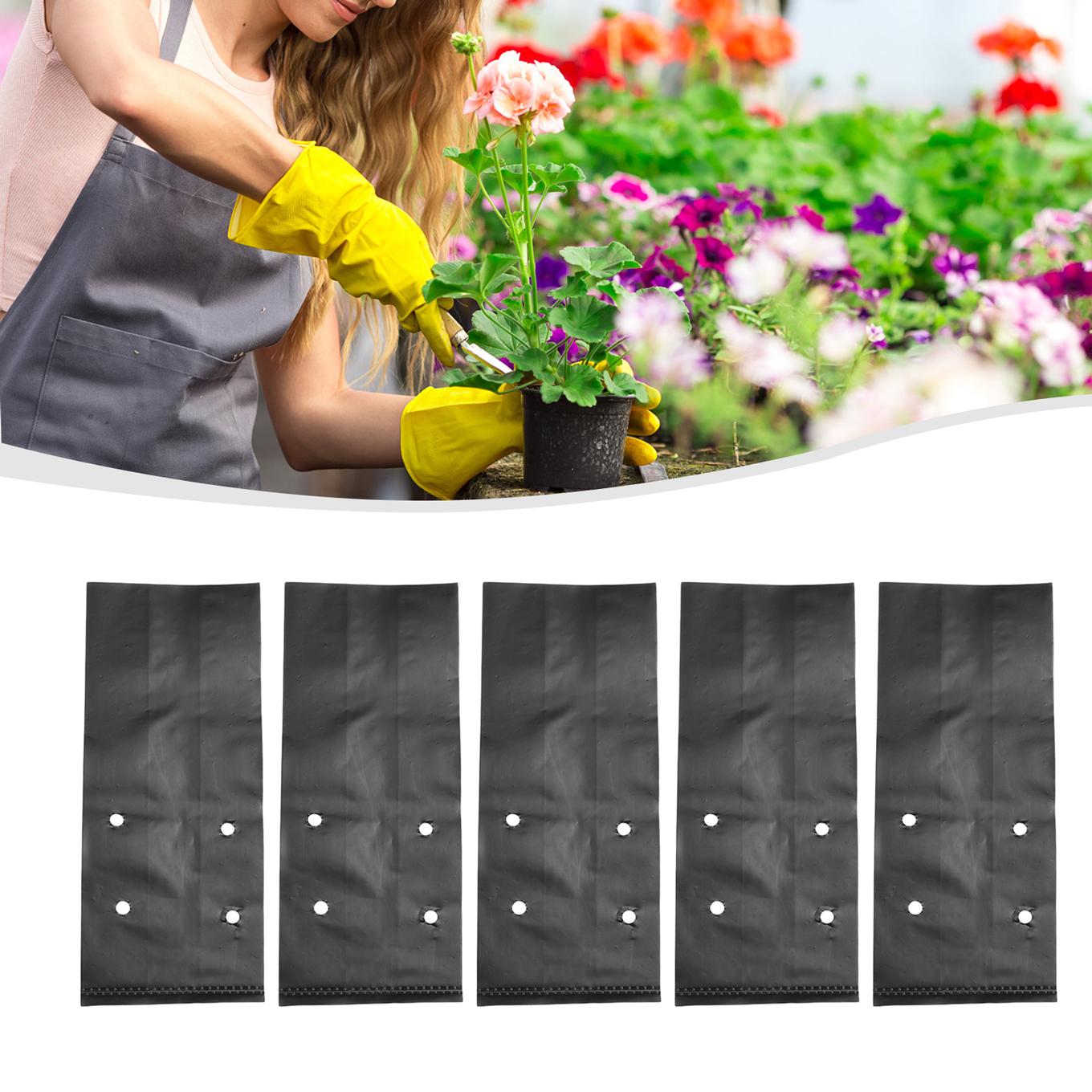 

Maximize Your Harvest Potential with 100 PCS of Reliable Nursery Pots Perfectly Suited For Indoor or Outdoor Use 17x25cm