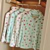 OEING Damen Winter Cartoon Flanell Pyjama Set