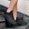 Fashion Outdoor Breathable Mesh Lightweight Shock-absorbing Casual Sports Shoes, Black Tennis Men's Sports Running White Jogging Shoes