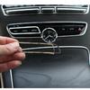 Car Styling Console Panel Kryt Rámeček Samolepky Vhodné pro Mercedes Benz C Class W205 2015-2017 GLC Auto