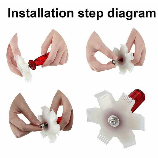 Čistič klimatizace Fin Cleaner Condenser Comb Coil Radiator Chladicí nástroj